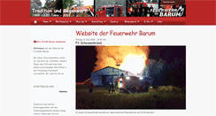 Desktop Screenshot of feuerwehrbarum.de
